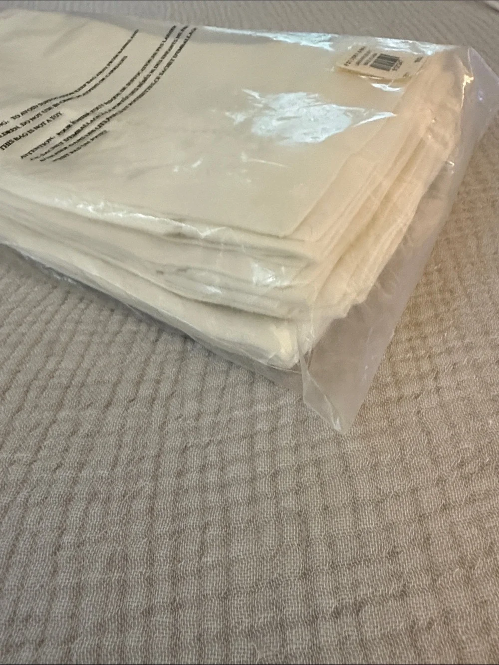 POTTERY BARN 100% Linen 22 x 22” (55 x 55 cm) White Napkin Set of 6